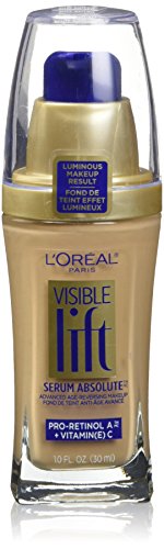 Product Cover L'Oreal Paris Visible Lift Serum Absolute Foundation, Natural Beige, 1 Fl Oz (1 Count)