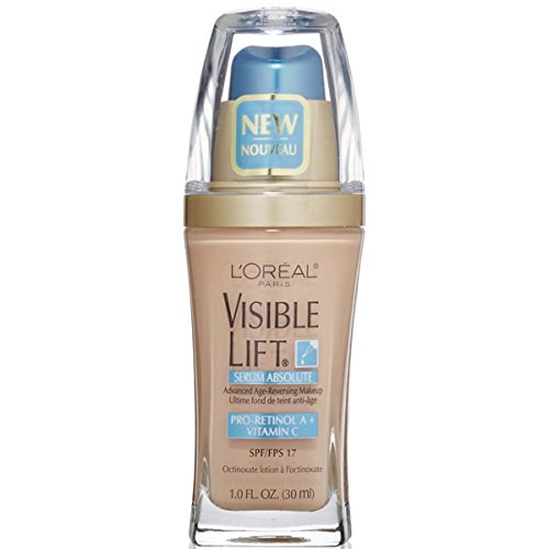 Product Cover L'Oreal Visible Lift Serum Absolute Advanced Age-Reversing Makeup, Soft Ivory 1 Fl Oz (1 Count)