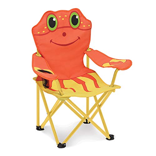 Product Cover Melissa & Doug Sunny Patch Clicker Crab Folding Beach Chair for Kids