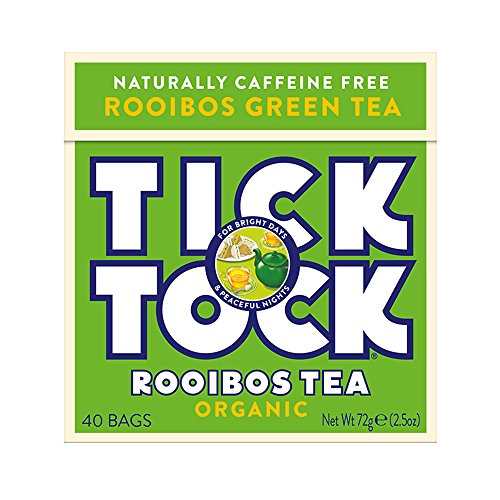 Product Cover Tick Tock Organic Green Rooibos Tea Bags (40)