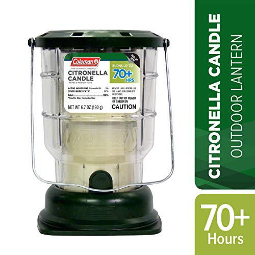 Product Cover Coleman 70+ Hour Outdoor Citronella Candle Lantern - 6.7 oz