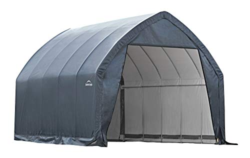 Product Cover ShelterLogic Garage-in-a-Box SUV/Truck Shelter, Grey, 13 x 20 x 12 ft.