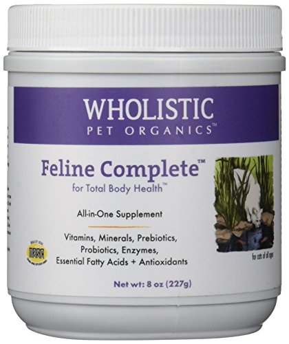 Product Cover Wholistic Pet Organics Feline Complete Multivitamin, 8 oz