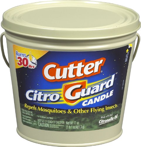 Product Cover Cutter 95783 Citro Guard Citronella Candle, Bucket, 17 oz, Pack of 1, Tan