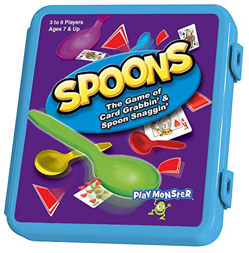 Product Cover PlayMonster Spoons - The Game of Card Grabbin' & Spoon Snaggin'