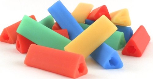 Product Cover The Classics Triangle Grips, 50 count, Assorted Colors (TPG-16250