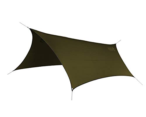 Product Cover ENO Eagles Nest Outfitters - ProFly Rain Tarp, Ultralight Hammock Accessory, Olive