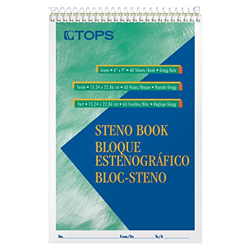 Product Cover Tops Steno Books, 6