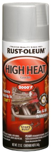 Product Cover Rust-Oleum 248904 Paint Spray Hi Heat Alum 12Oz, 12 oz