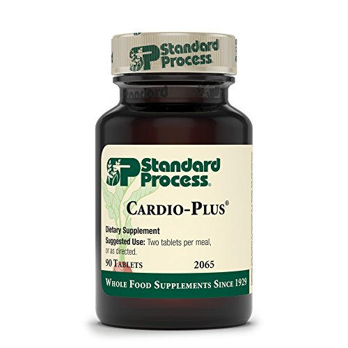 Product Cover Standard Process - Cardio-Plus - Cardiovascular Supplement, Vitamin C, E, and B6, Riboflavin, Niacin, Selenium, Antioxidants, Supports Heart Health and Muscle Function - 90 Tablets