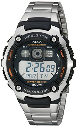 Product Cover Casio Men's AE2000WD-1AV Resin and Stainless Steel Sport Watch