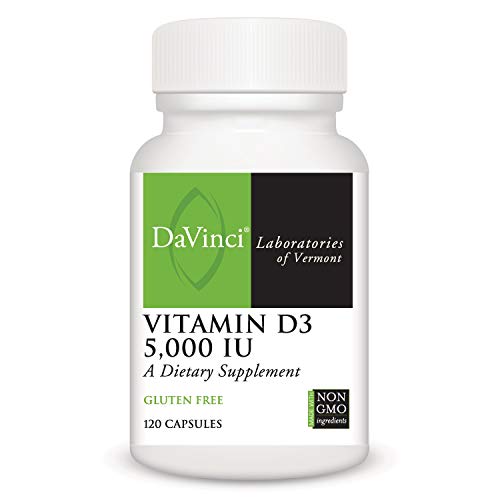 Product Cover Davinci Labs - Vitamin D3 5000 IU 120 Capsules