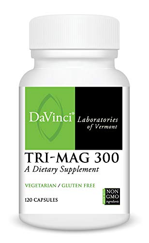 Product Cover Davinci Laboratories - Tri-Mag 300, Magnesium Support, 120 Capsules, Vegetarian, Non-GMO Ingredients