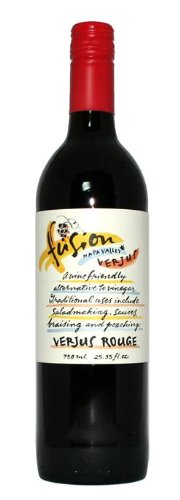 Product Cover Fusion Napa Valley Verjus Rouge: Juice of Unripe Grapes, 750ml