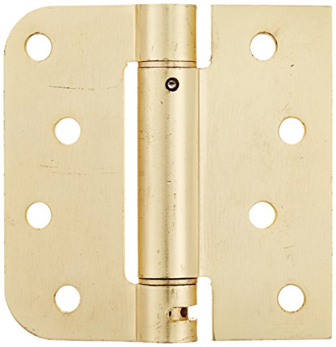 Product Cover Deltana DSH4R5TT4 Single Action Steel 4-Inch x 4-Inch x 5/8-Inch x Sq Spring Hinge