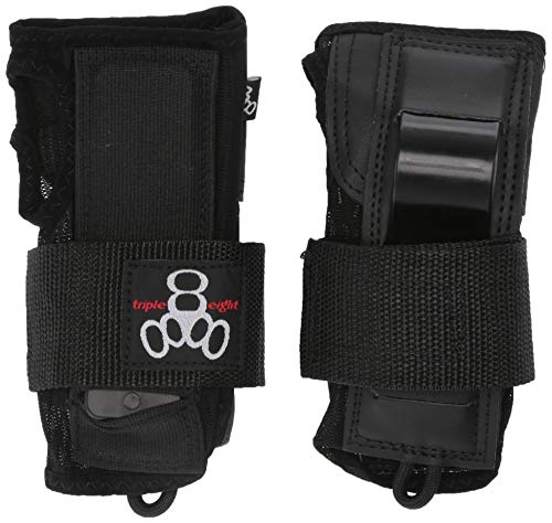 Product Cover Triple 8 Saver Series Wristsaver II - Slide On Wrist Guard (Black, Medium)