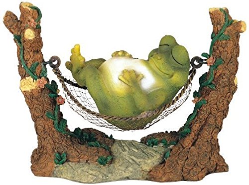 Product Cover George S. Chen Imports SS-G-61047 Frog On Hammock Garden Decoration Collectible Figurine Statue Model