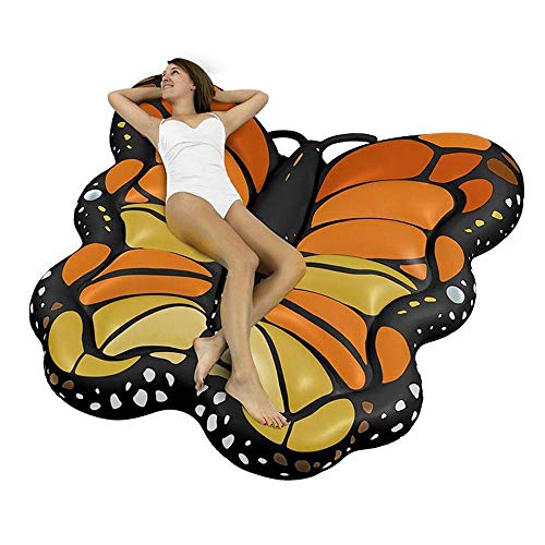 Product Cover Swimline Giant Monarch Butterfly Floating Lounge Island for Swimming Pools