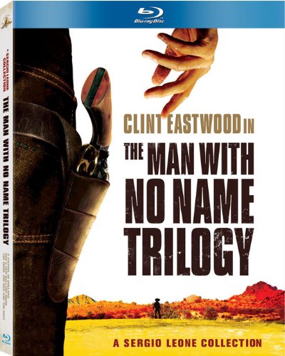 Product Cover The Man with No Name Trilogy (A Fistful of Dollars / For a Few Dollars More / The Good, The Bad, and the Ugly) [Blu-ray]