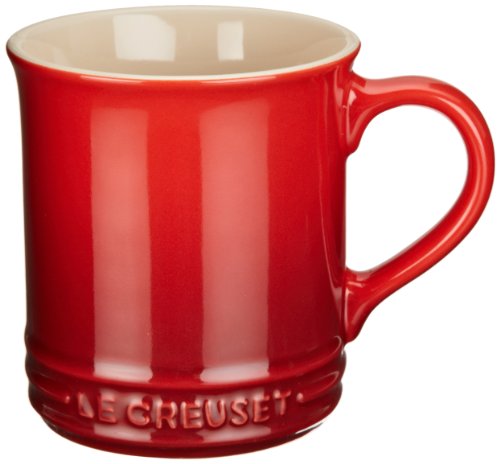 Product Cover Le Creuset Stoneware 12-Ounce Mug, Cerise (Cherry Red)
