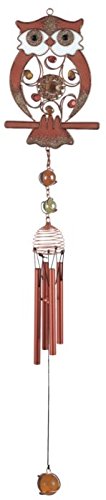 Product Cover George S. Chen Imports Owl Windchime, Copper 26