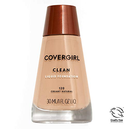 Product Cover COVERGIRL Clean Makeup Foundation Creamy Natural 120, 1 oz (packaging may vary)