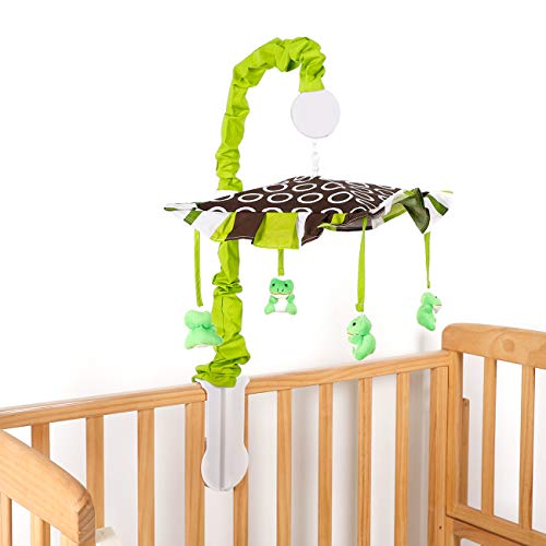 Product Cover DK Leigh Frog Baby Musical Mobile, Green/Lime/Brown