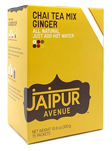 Product Cover Jaipur Avenue Chai Tea Mix Ginger (15-Count Box)