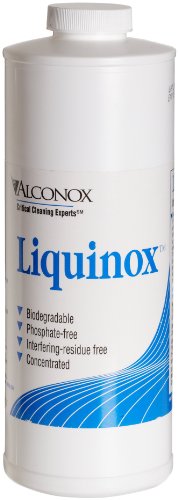 Product Cover Alconox 1232 Liquinox Anionic Critical Cleaning Liquid Detergent, 1 quart Bottle