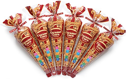 Product Cover Popcornopolis Gourmet Caramel Corn, 10-Ounce Bags (Pack of 6)