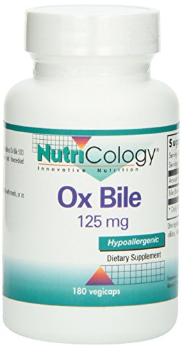 Product Cover Ox Bile 125 mg 180 Capsules