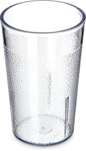 Product Cover Carlisle 5501-8107 BPA Free Plastic Stackable Tumbler, 5 oz., Clear (Pack of 6)