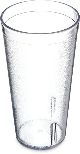 Product Cover Carlisle 5220-8107 BPA Free Plastic Stackable Tumbler, 20 oz., Clear (Pack of 6)