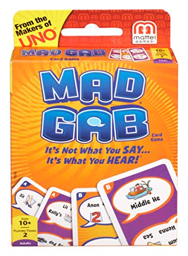 Product Cover Mattel Games Mad Gab Picto-Gabs Card Game