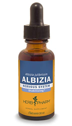 Product Cover Herb Pharm Albizia Liquid Extract for Nervous System Support - 1 Ounce