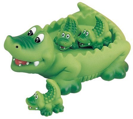 Product Cover Playmaker Toys Alligator Family Bath Toy - Floating Fun!