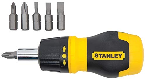 Product Cover Stanley 66-358 Stanley Stubby Ratcheting MultiBit Screwdriver