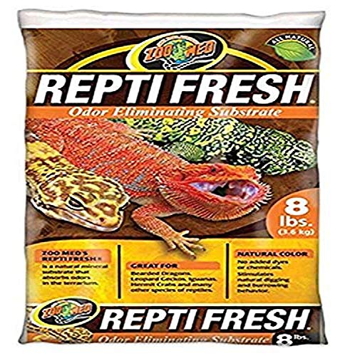 Product Cover Zoo Med ReptiFresh Odor Eliminating Substrate, Blacks & Grays, 8 lb