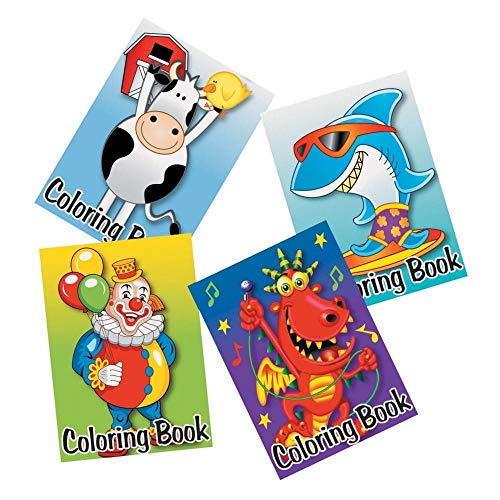 Product Cover 72-pack of Kid's Coloring Books ~ Great Party Favors! Assorted Designs