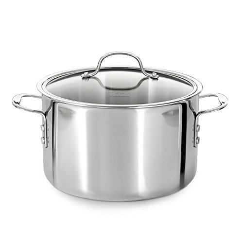 Product Cover Calphalon (1767727) Tri-Ply Stainless Steel 8-Quart Stock Pot with Cover