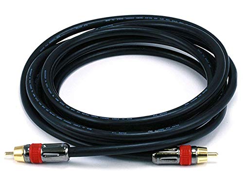 Product Cover Monoprice 10ft High-quality Coaxial Audio/Video RCA CL2 Rated Cable - RG6/U 75ohm (for S/PDIF, Digital Coax, Subwoofer, and Compos
