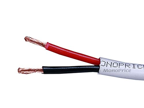 Product Cover Monoprice 103844 250ft 12AWG CL2 Rated 2-Conductor Loud Speaker Cable (for in-Wall Installation)