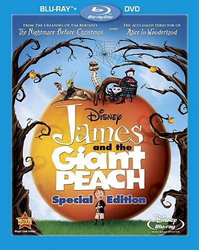 Product Cover James and the Giant Peach (Two-Disc Special Edition Blu-ray/DVD Combo) [Blu-ray]