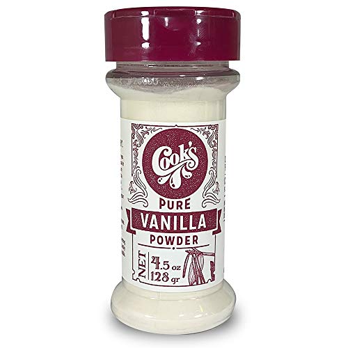 Product Cover Cook's, Pure Vanilla Powder, World's Finest Gourmet Fresh Premium Vanilla, 4.5 oz