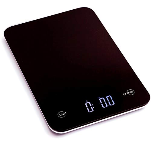 Product Cover Ozeri Touch Professional Digital Kitchen Scale (12 lbs Edition), Tempered Glass in Elegant Black