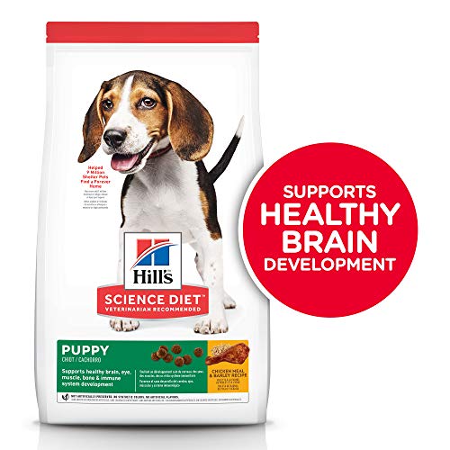 Product Cover Hill's Science Diet Dry Dog Food, Puppy, Chicken Meal & Barley Recipe, 15.5 lb Bag