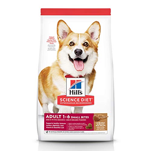 Product Cover Hill's Science Diet Dry Dog Food, Adult, Small Bites, Lamb Meal & Brown Rice Recipe, 15.5 lb Bag