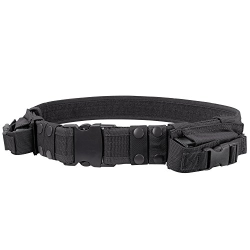 Product Cover Condor Tactical Belt (Black, Up to 44-Inch Waist)