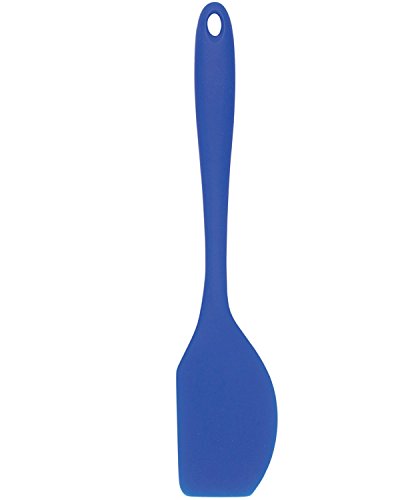 Product Cover Mrs. Anderson's Baking 43638BB Scraper, Heat-Resistant Flexible Nonstick Silicone, 11.25-Inches, Blueberry