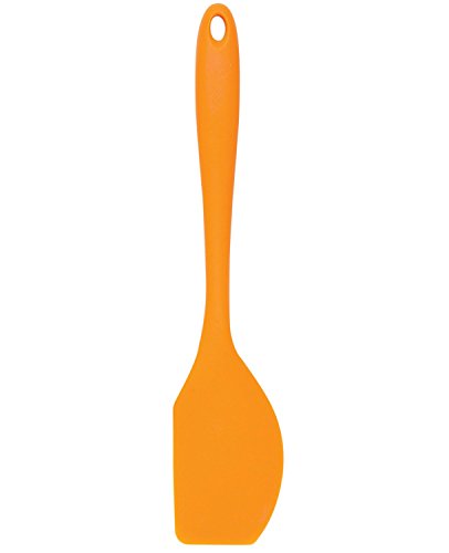 Product Cover Mrs. Anderson's Baking 43638CL Scraper, Heat-Resistant Flexible Nonstick Silicone, 11.25-Inches, Cantaloupe
